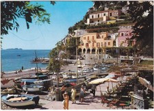 POSITANO - SALERNO - SPIAGGIA - VIAGG. 1964 -98567-