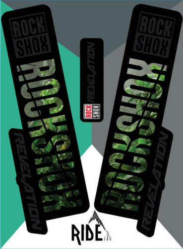 Rockshox revelation decal - decal, kit