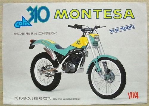 Montesa cota 310 foglietto - montesa,
