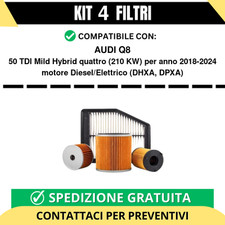 Kit 4 Filtri Tagliando per