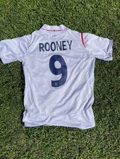 Maglia Calcio Wayne Rooney England Original World Cup 2006 Shirt