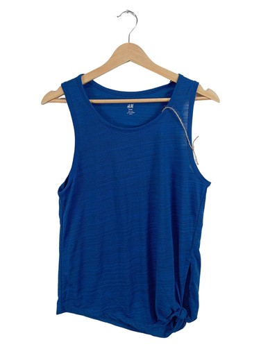 Top sportivo blu melange - sportivo,
