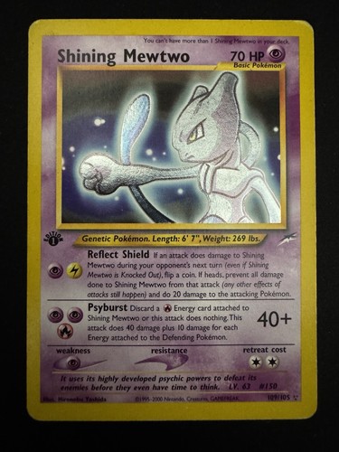 Shining mewtwo 109 105 - shining, 109/105