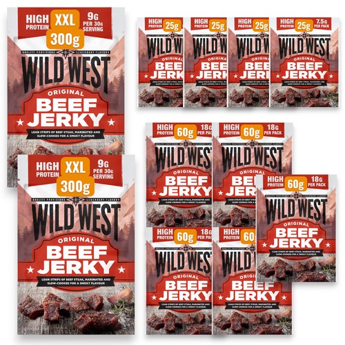 Wild west beef jerky - 1, kg