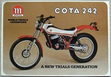 MONTESA COTA 242 Foglietto