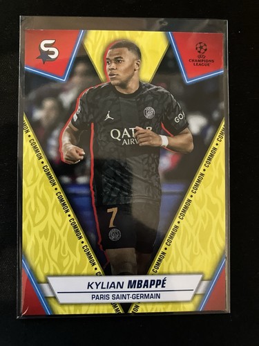 Kylian mbappe yellow topps - kylian,