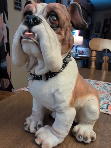 Rara statuina bulldog inglese - bulldog,