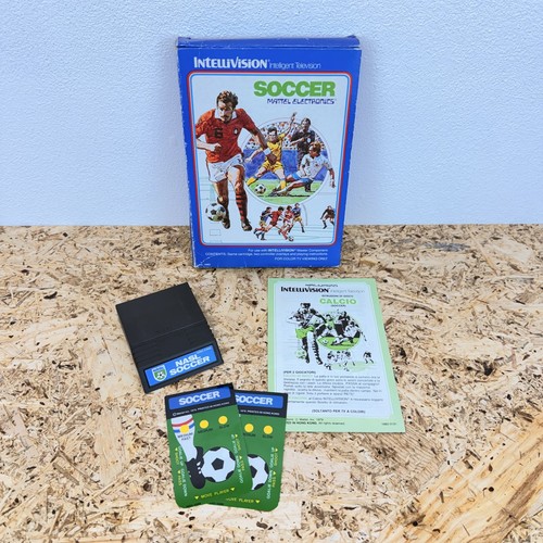 Soccer intellivision cib - intellivision,