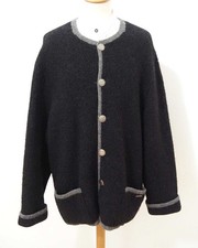 Giesswein Trachten Walk giacca taglia XL uomo lana vergine ZD490