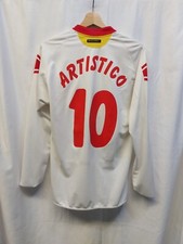 Maglia Calcio Gallipoli Away 2009/10 Artistico Match Worn Shirt Trikot