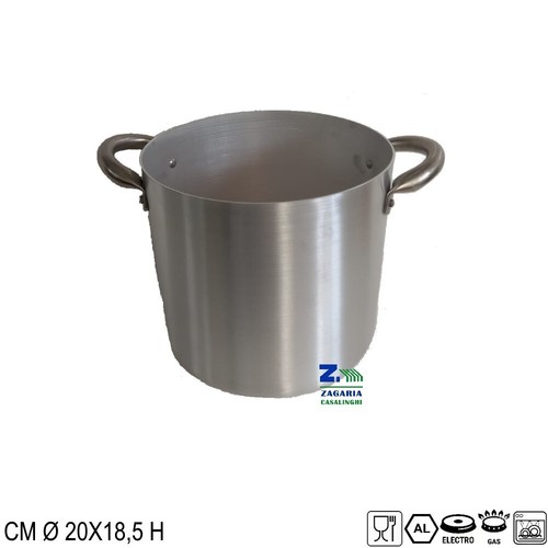 Pentola diam 20x18 h - cm, in