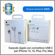 Cuffie Cuffiette Apple USB-C ORIGINALI Auricolari Apple attacco C  iPhone 15 16