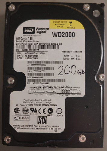 Hard disk western - disk, digital
