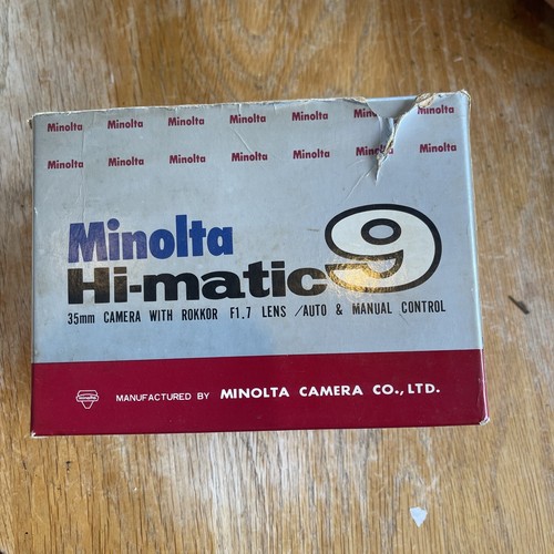 Minolta matic fotocamera - minolta,