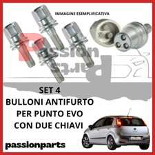 KIT 4 BULLONI ANTIFURTO CERCHI