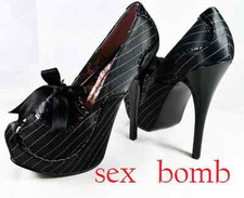 SEXY scarpe decolte Nero