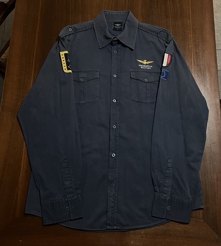 Camicia blu aeronautica - camicia,