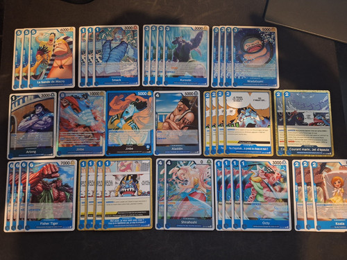 Deck one piece tcg jinbe - deck,