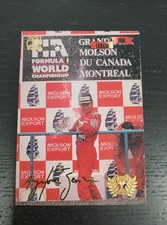 1995 Ayrton Senna F1 World Championchip Card Firmato Multi Editora #62 Near Mint