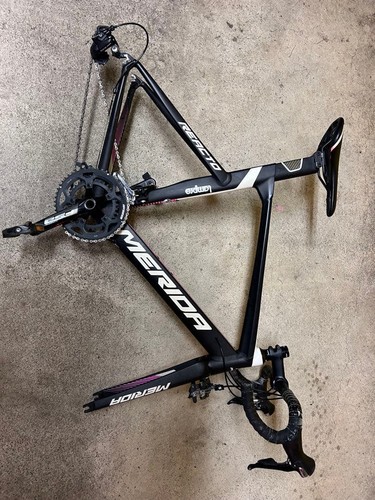 Bici strada merida react - da,