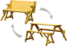 - Panca Da Giardino 2 in 1