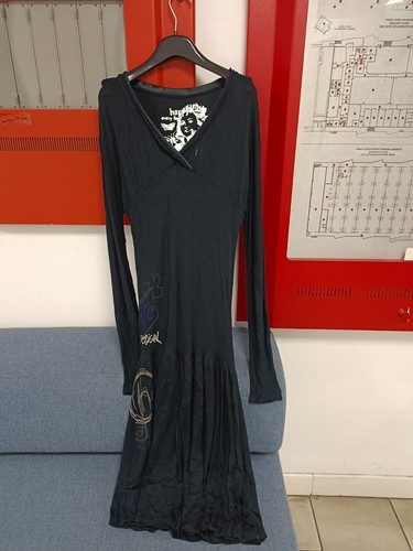 Abito vestito lungo desigual - vestito,