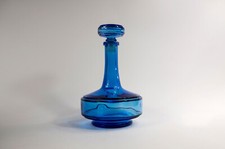 Decanter 0.5 lt vetro blu