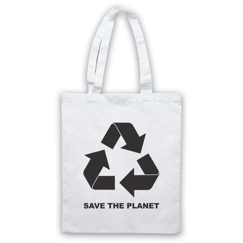 Borsa tote bag retrò ricicla - borsa,