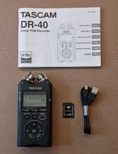 Nuovo tascam dr 40 - nuovo!,