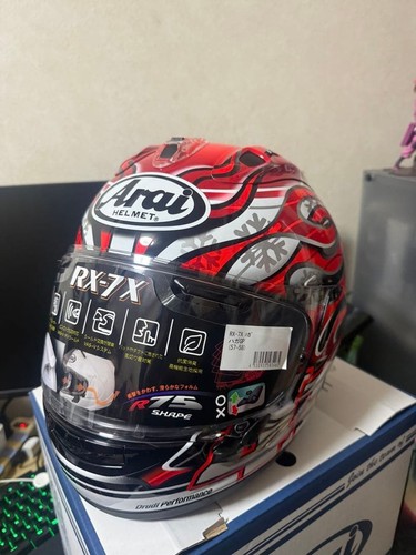Casco moto arai haga - casco, rx-7x