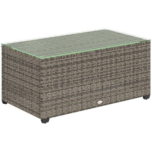 Tavolino laterale rattan - tavolino, in
