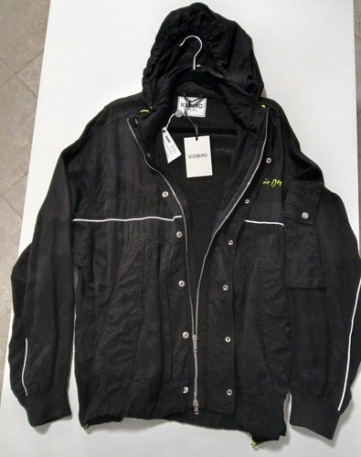 Giacca vento iceberg nera - giacca,
