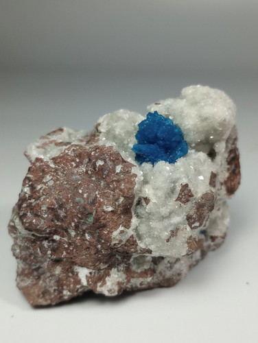 Cavansite con stilbite pune - stilbite,