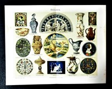 1897 ANTIQUE PRINT: ANTIQUE