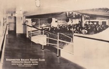 ILLINOIS - Chicago - Edgewater Beach Yacht Club - Cartolina fotografica