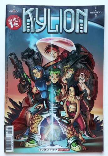 Fumetto kylion the walt - the,