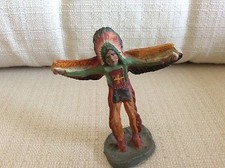 SOLDATINO IN PASTA ANNI '40 CHIALU' O SALPA CAPO INDIANO SCIAMANO