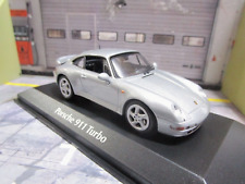 PORSCHE 911 - 993 Turbo 1996 argento silver Minichamps Maxichamps 1:43