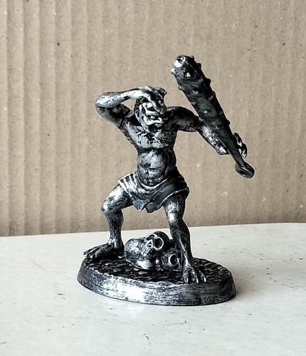 Figura oni colore argento - figura,