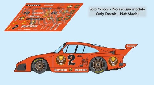 Decals porsche 935 - decals, k3