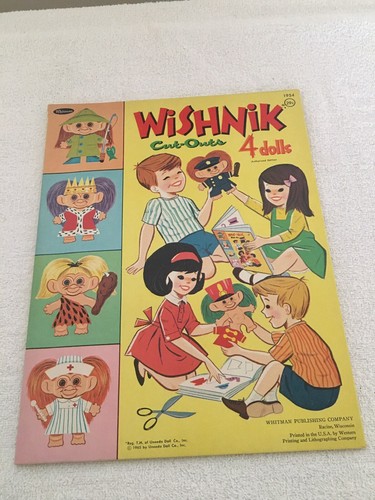Bambole carta vintage 1965 - vintage,