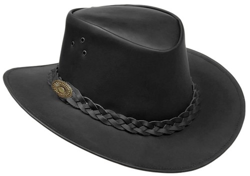 Cappello vera pelle stile - in,