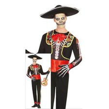 COSTUME SCHELETRO MARIACHI TG