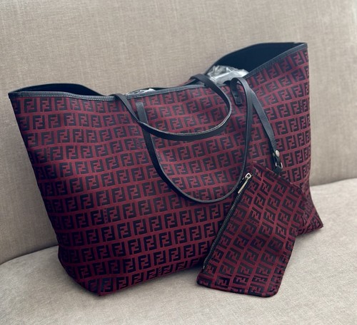 Borsa fendi zucca roll tote - fendi,