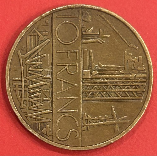Moneta coin 10 francs - moneta,