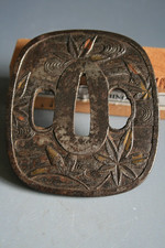 Antico tsuba giapponese - antico,