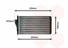 RADIATORE RISCALDAMENTO FIAT