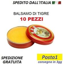 Balsamo di TIGRE confezione Rossa ORIGINALE  10 confezioni da 3g