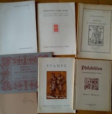 lotto di 7 cataloghi di