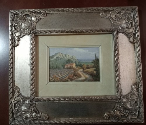 Quadro olio paesaggio su - ,